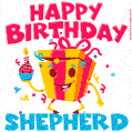 Funny Happy Birthday Shepherd GIF