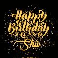 Happy Birthday Card for Shiv - Download GIF and Send for Free