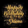 Happy Birthday Card for Shlome - Download GIF and Send for Free