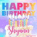 Funny Happy Birthday Shyann GIF