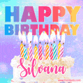 Funny Happy Birthday Silvana GIF