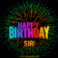 New Bursting with Colors Happy Birthday Sir GIF and Video with Music