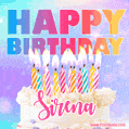 Funny Happy Birthday Sirena GIF