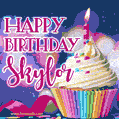 Happy Birthday Skylor - Lovely Animated GIF