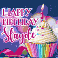 Happy Birthday Slayde - Lovely Animated GIF