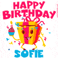 Funny Happy Birthday Sofie GIF