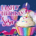 Happy Birthday Sosa - Lovely Animated GIF