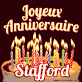 Joyeux anniversaire Stafford GIF