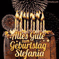 Alles Gute zum Geburtstag Stefania (GIF)