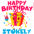 Funny Happy Birthday Stokely GIF