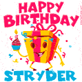 Funny Happy Birthday Stryder GIF