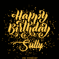 Happy Birthday Card for Sully - Download GIF and Send for Free