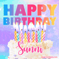 Funny Happy Birthday Sunni GIF