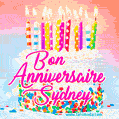 Joyeux anniversaire, Sydney! - GIF Animé
