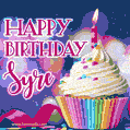 Happy Birthday Syre - Lovely Animated GIF