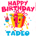 Funny Happy Birthday Tadeo GIF