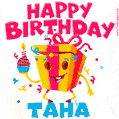 Funny Happy Birthday Taha GIF