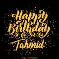 Happy Birthday Card for Tahmid - Download GIF and Send for Free