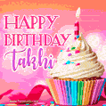Happy Birthday Takhi - Lovely Animated GIF