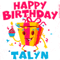 Funny Happy Birthday Talyn GIF