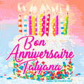 Joyeux anniversaire, Tatyana! - GIF Animé