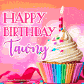 Happy Birthday Tawny - Lovely Animated GIF