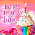 Happy Birthday Tecla - Lovely Animated GIF