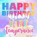Funny Happy Birthday Temperance GIF