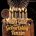 Alles Gute zum Geburtstag Tenzin (GIF)