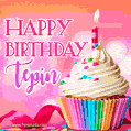 Happy Birthday Tepin - Lovely Animated GIF