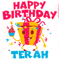 Funny Happy Birthday Terah GIF
