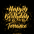 Happy Birthday Card for Terrance - Download GIF and Send for Free