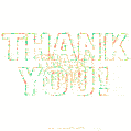 Thank you. Zoom in loop text effect GIF.