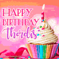 Happy Birthday Thordis - Lovely Animated GIF