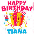 Funny Happy Birthday Tiana GIF