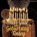 Alles Gute zum Geburtstag Tinley (GIF)