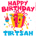 Funny Happy Birthday Tirtsah GIF