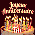 Joyeux anniversaire Tito GIF