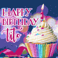 Happy Birthday Tito - Lovely Animated GIF