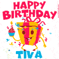 Funny Happy Birthday Tiva GIF