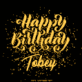 Happy Birthday Card for Tobey - Download GIF and Send for Free