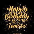 Happy Birthday Card for Tomasz - Download GIF and Send for Free