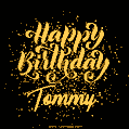 Happy Birthday Card for Tommy - Download GIF and Send for Free