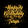 Happy Birthday Card for Toryn - Download GIF and Send for Free
