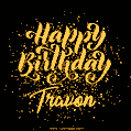 Happy Birthday Card for Travon - Download GIF and Send for Free