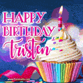 Happy Birthday Tristen - Lovely Animated GIF