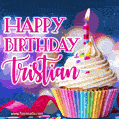 Happy Birthday Tristian - Lovely Animated GIF