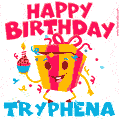 Funny Happy Birthday Tryphena GIF