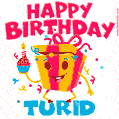 Funny Happy Birthday Turid GIF