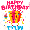 Funny Happy Birthday Tylin GIF